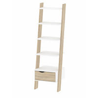 REGAL Weiß - Weiß, Holzwerkstoff (55/180/48cm) - ebuy24
