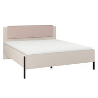 POSTEL 180/200 Bérénice Kašmír - béžová, kompozitní dřevo (180/200cm) - Petits-meubles