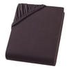 TOPPER-SPANNBETTLAKEN Jersey Bettlaken 200x200 cm Braun - Dunkelbraun, Textil (200/200cm) - Carpe Sonno