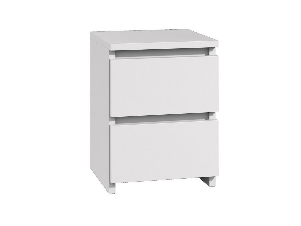 NACHTTISCH bella2 weiss - Weiß, Holzwerkstoff (30/40/30cm) - roe furniture