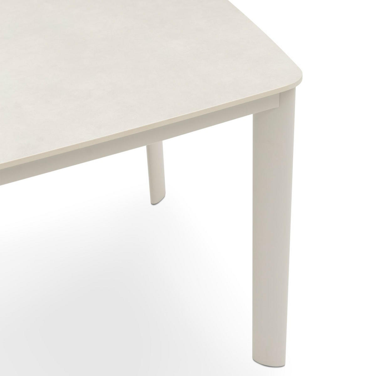 GARTENTISCH TAVOLO - Creme, Metall (90/180/75cm) - IDIMEX