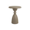 BEISTELLTISCH Folly Outdoor 34/34/46 cm - Grau, Metall (34/34/46cm) - Leitmotiv