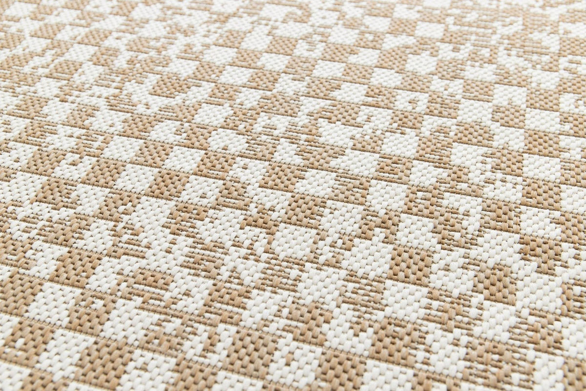 DESIGN Teppich für Innen und Außen beige - Beige, Textil (160/230cm) - AFK Living