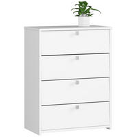 SKŘÍŇ NA BOTY Bílá 85/66/36 - bílá, kompozitní dřevo (66/85/36cm) - RAUMHIRSCH FURNITURE