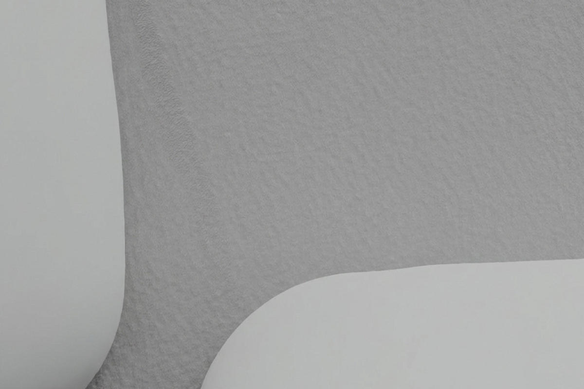 SCHLAFSOFA CANE Grau Webstoff - Schwarz/Grau, Textil/Metall (210/80/100cm) - KAWOLA