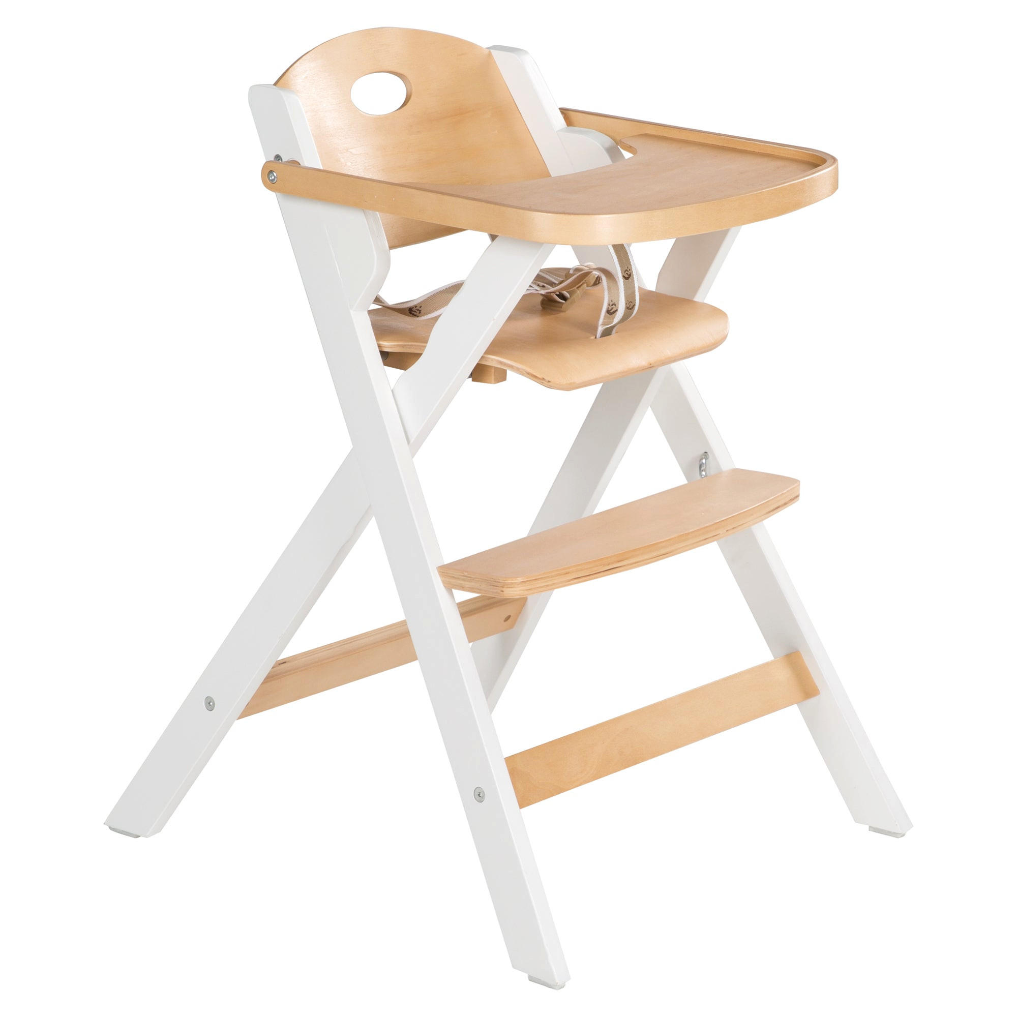 KLAPPHOCHSTUHL Bicolor - Naturfarben, Holzwerkstoff (58/79/59cm) - Roba