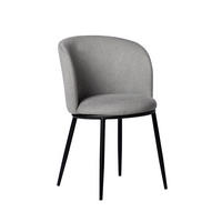 ESSZIMMERSTUHL Nolan Grau 51 cm x 80 cm - Grau, Textil (51/80/57cm)