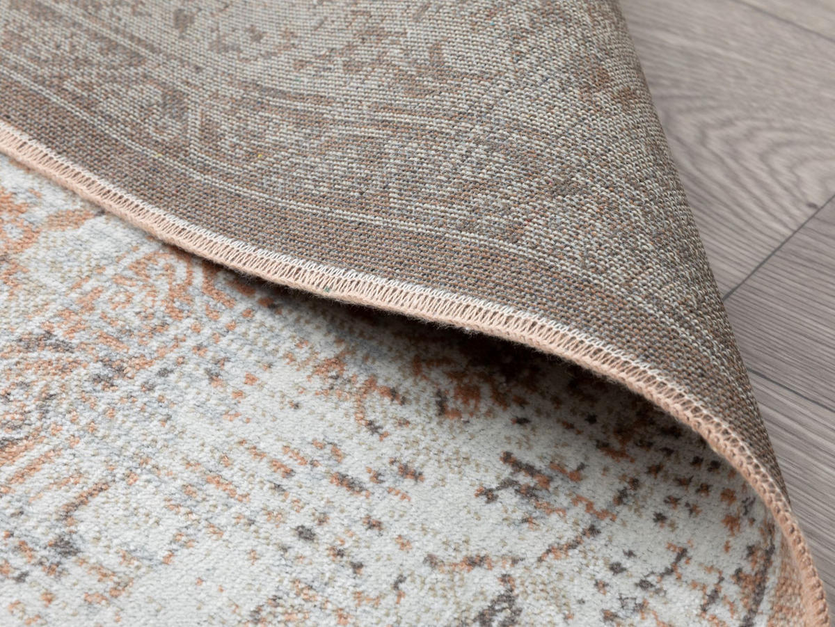 ORIENTTEPPICH 135/195 cm Riad Vintage Sarough - Beige, Textil (135/195cm) - Steffensmeier