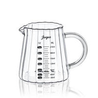 MESSBECHER Glas 210 ml mit Griff und Skala - Transparent, Glas (0.21L)