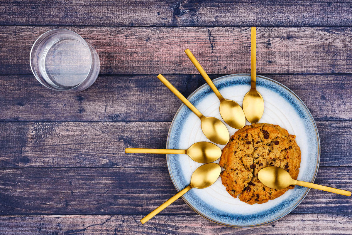 LÖFFEL 6er-Set Emund - Gold - Goldfarben, Metall - Björn