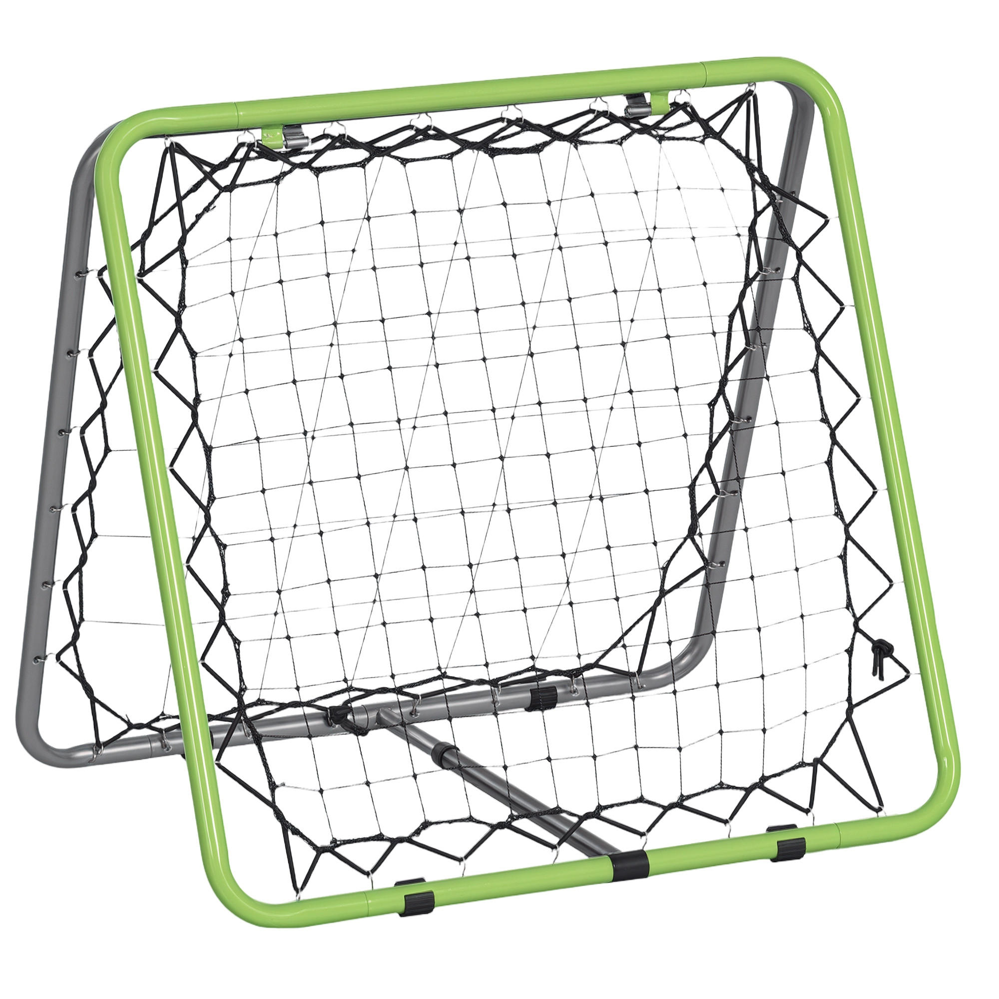REBOUNDER für Fussball DE-10520 Grün/Schwarz - Multicolor, Metall (75/75cm) - ComfortXL