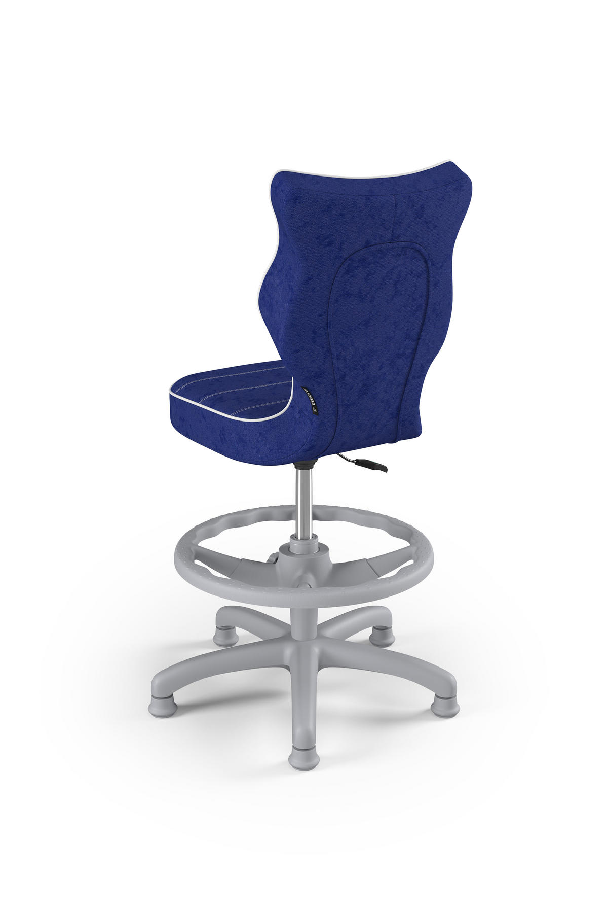 KINDERSTUHL Petit mit Fußstütze - Blau, Textil (66/96/66cm) - RAUMHIRSCH FURNITURE