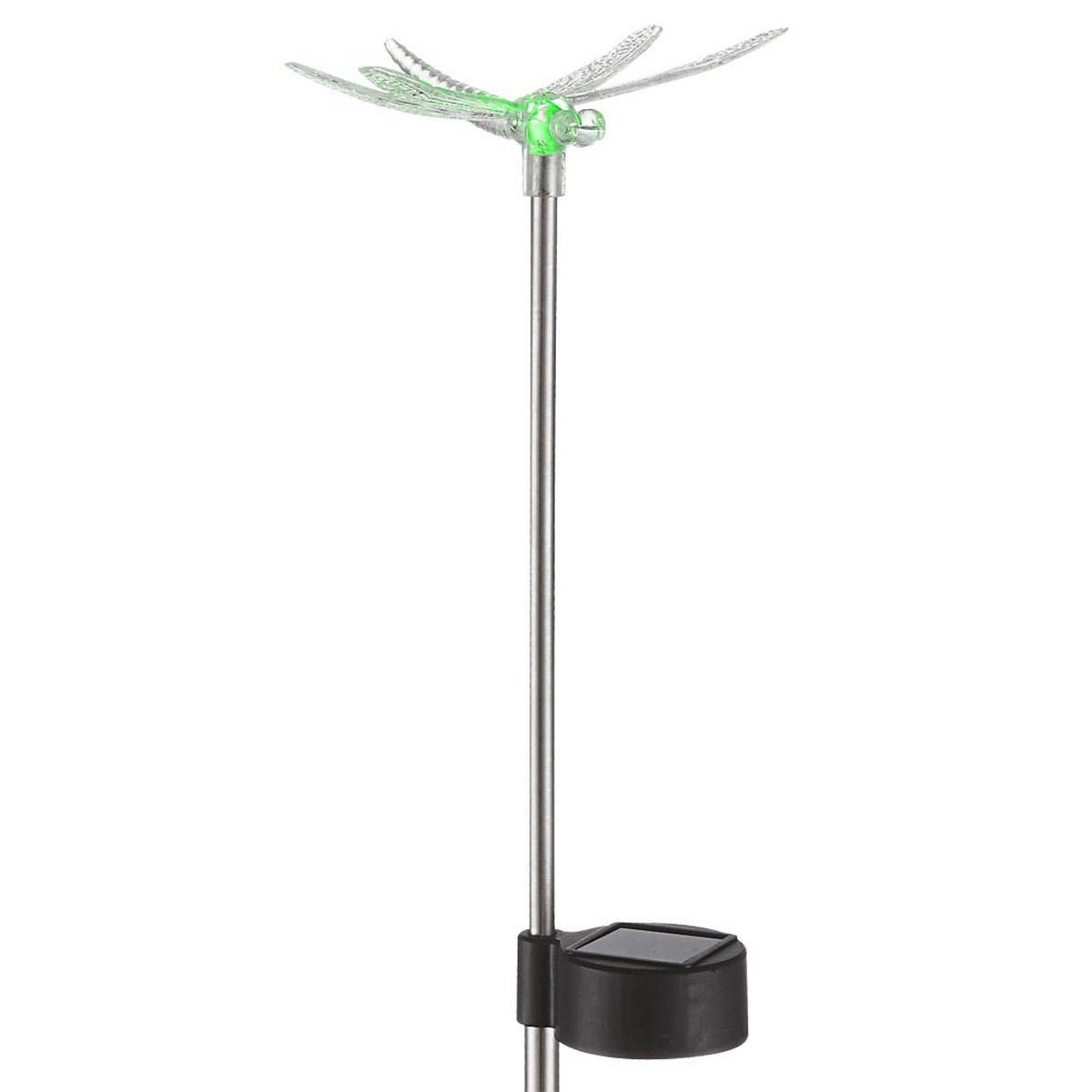 LED AUSSENLEUCHTE Klar Solarlampe Farbwechsel - Klar, Kunststoff (6/7/42cm) - Globo Lighting