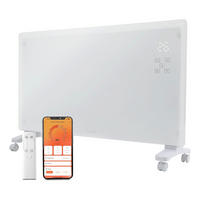 KONVEKTOR 2500 W WLAN Heizgerä - Weiß, Kunststoff/Metall (25/55/85cm) - KLAMER