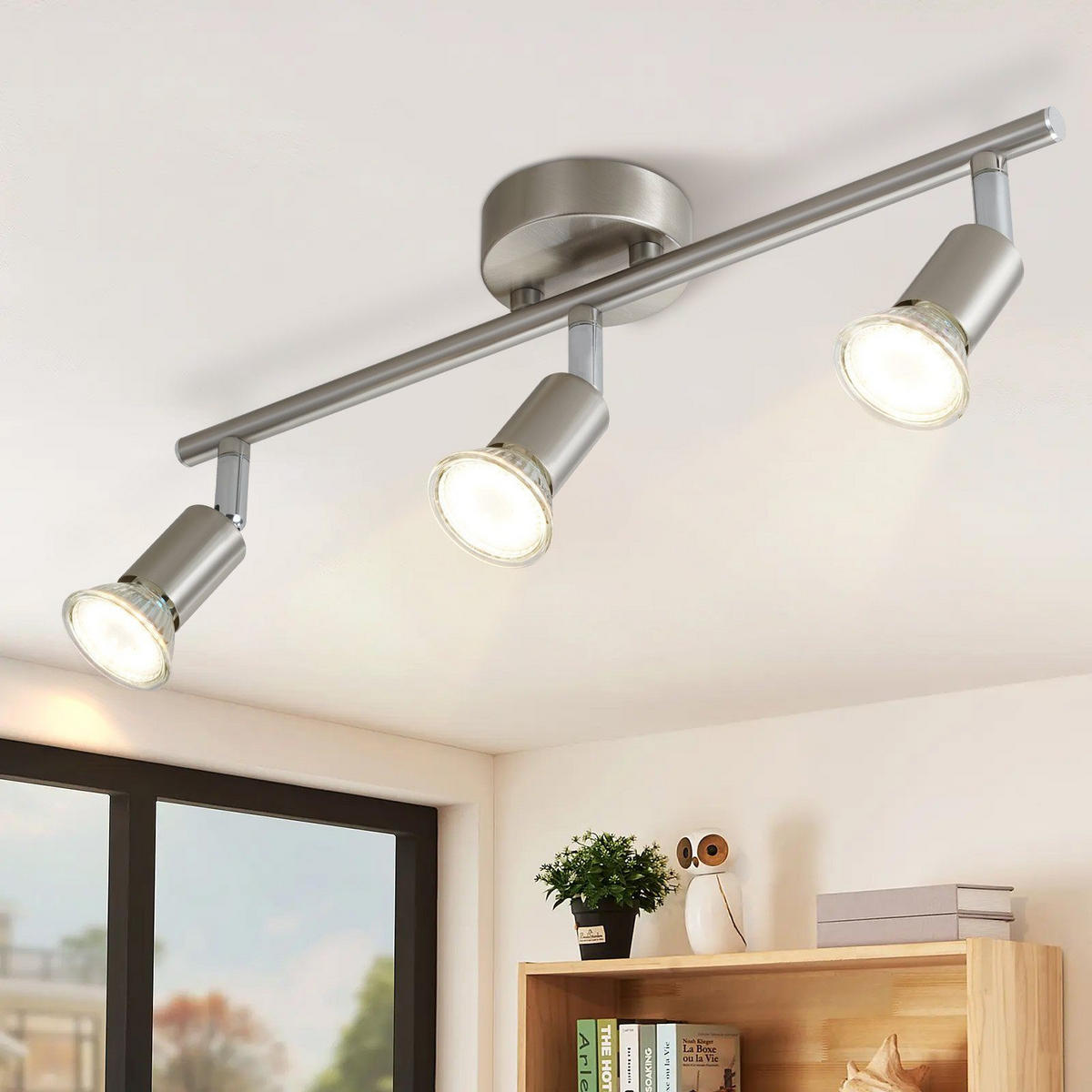STRAHLER Max 40/8/14 cm - Silberfarben, Metall (40/8/14cm) - Nettlife