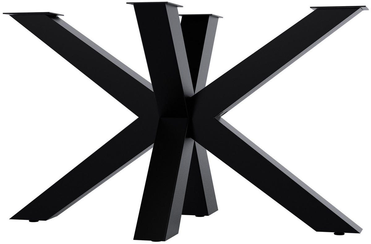 Schwarz, Metall (100/71/68cm) - CLP