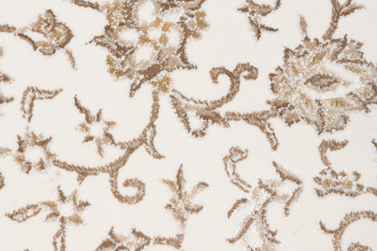 TEPPICH HERA Creme Beige 80/150 cm - Beige/Creme, Textil (80/150cm) - Tapiso