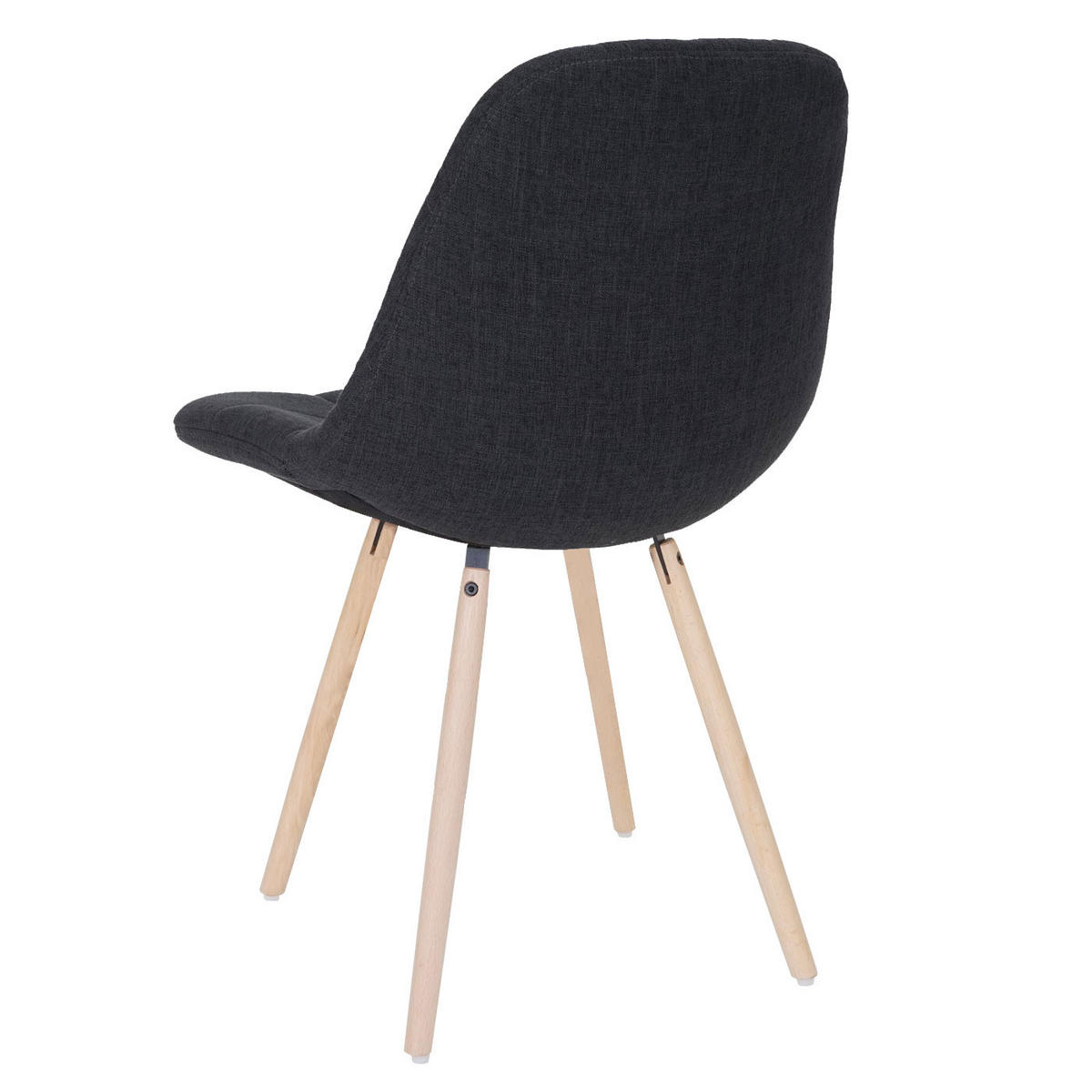 ESSZIMMERSTUHL I Anthrazit 6er-Set - Anthrazit, Textil (47/82/53cm) - MCW