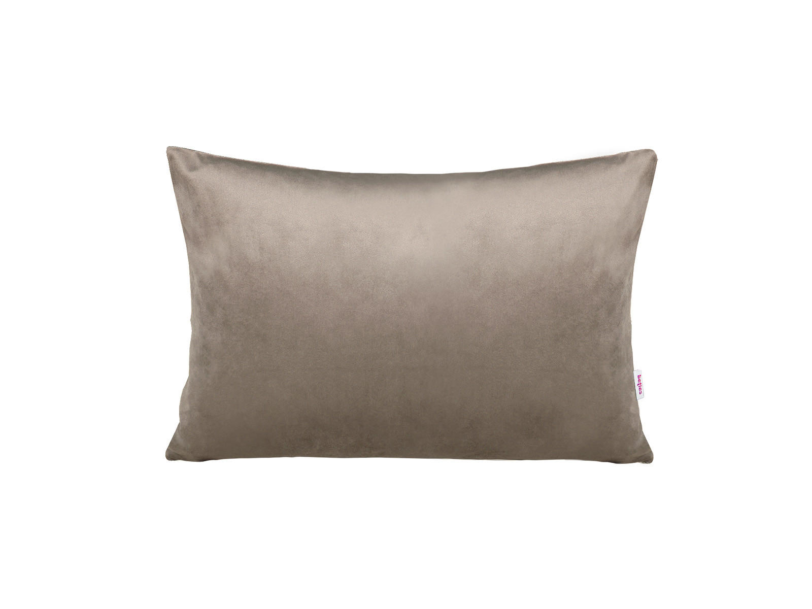 KISSENHÜLLE Samt&Sonders taupe 25/35 cm - Taupe, Textil (25/35cm) - beties Heimtextil