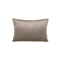 KISSENHÜLLE Samt&Sonders taupe 25/35 cm - Taupe, Textil (25/35cm) - beties Heimtextil