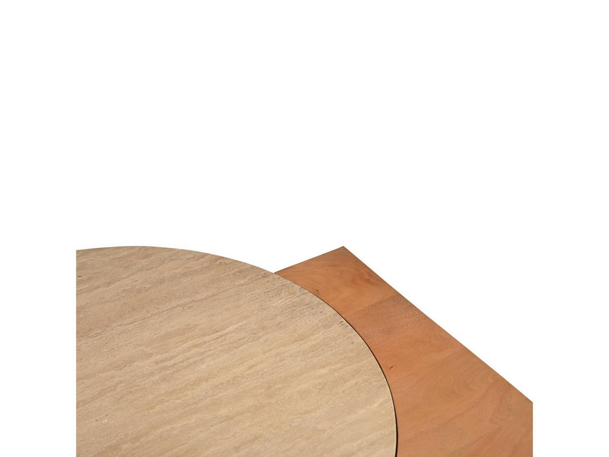 COUCHTISCH Numa Mangoholz 103 cm / 75 cm Natur - Naturfarben, Holz (75/103/30cm)