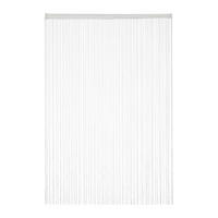 FADENVORHANG - Weiß, Textil (145/245/0.1cm) - Relaxdays