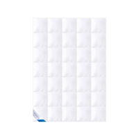 GANZJAHRESBETTDECKE KLASSIK Entendaunen normal - Weiß, Naturmaterialien/Textil (155/220cm) - Böhmerwald