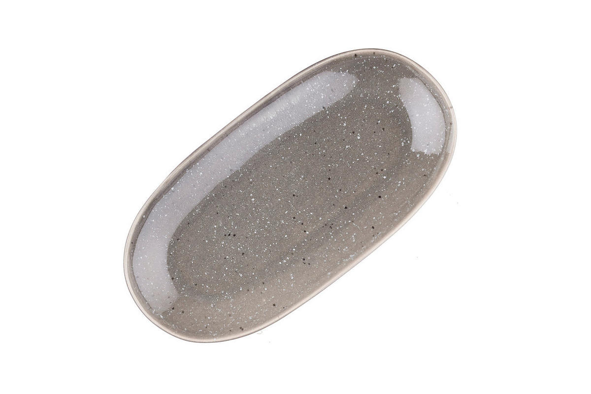 SERVIERPLATTEN Stellar - 3er-Set - Betongrau - Grau, Keramik (1/1/1cm) - Björn