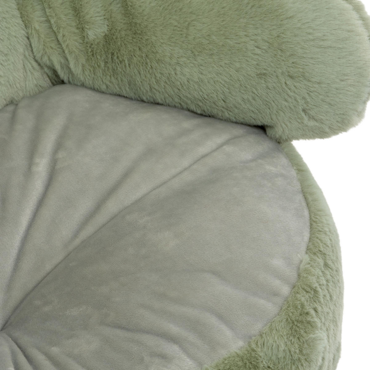 PLÜSCH-KINDERSITZ Dino 48/45/42 cm - Grün, Textil (45/42/48cm) - Atmosphera for kids