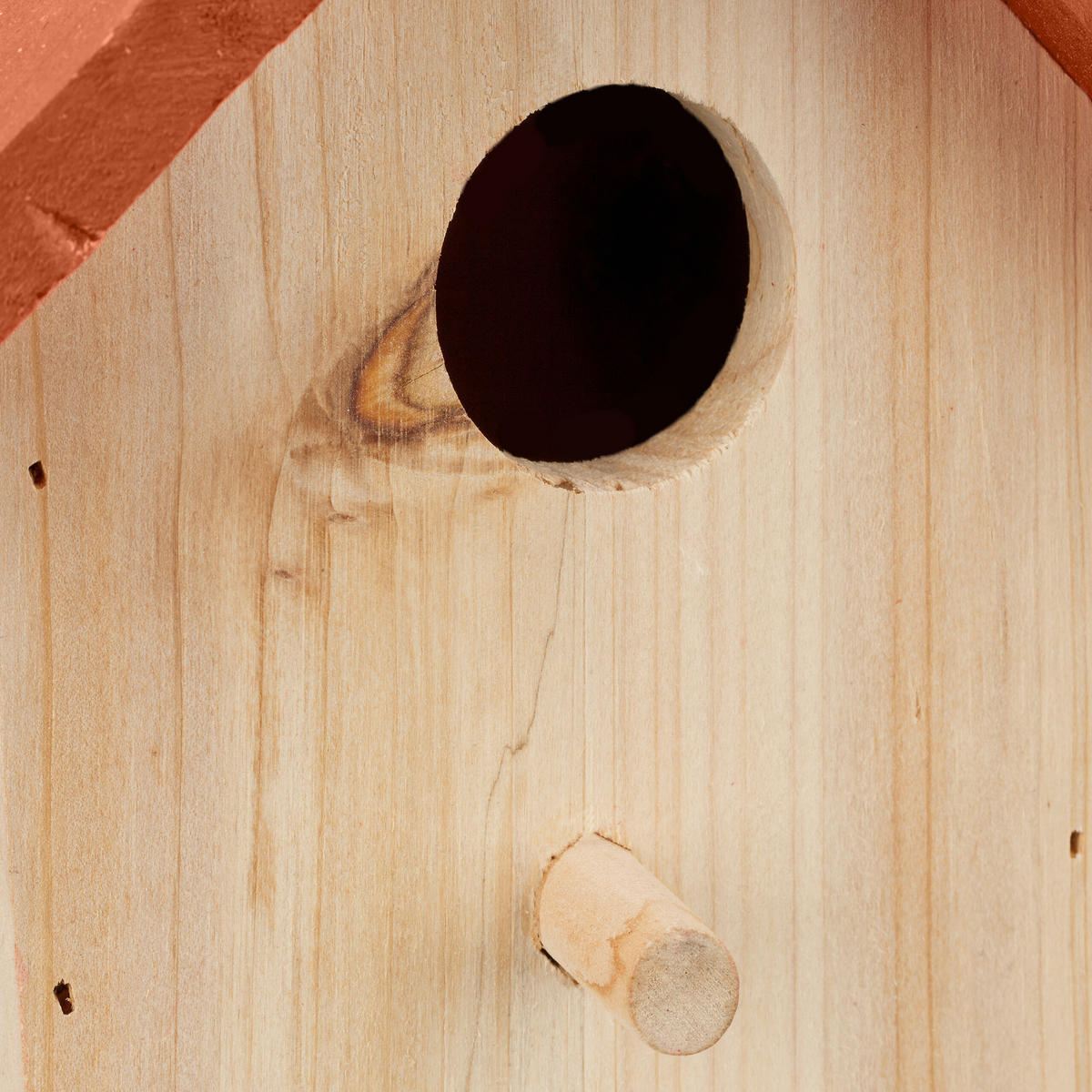 DEKO-VOGELHAUS - Multicolor, Holz (15/16/11cm) - Relaxdays