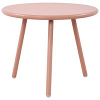 COUCHTISCH Cakot Kunststoff Pink Beistelltisch Rund - Pink, Kunststoff (50/50/40cm) - DELUKE