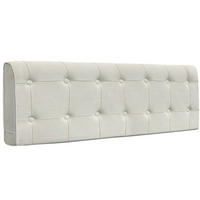 KOPFTEIL Rautengitter Wildlederimitat 60*160cm - Beige/Grau, Textil (10/60/160cm) - Vercart