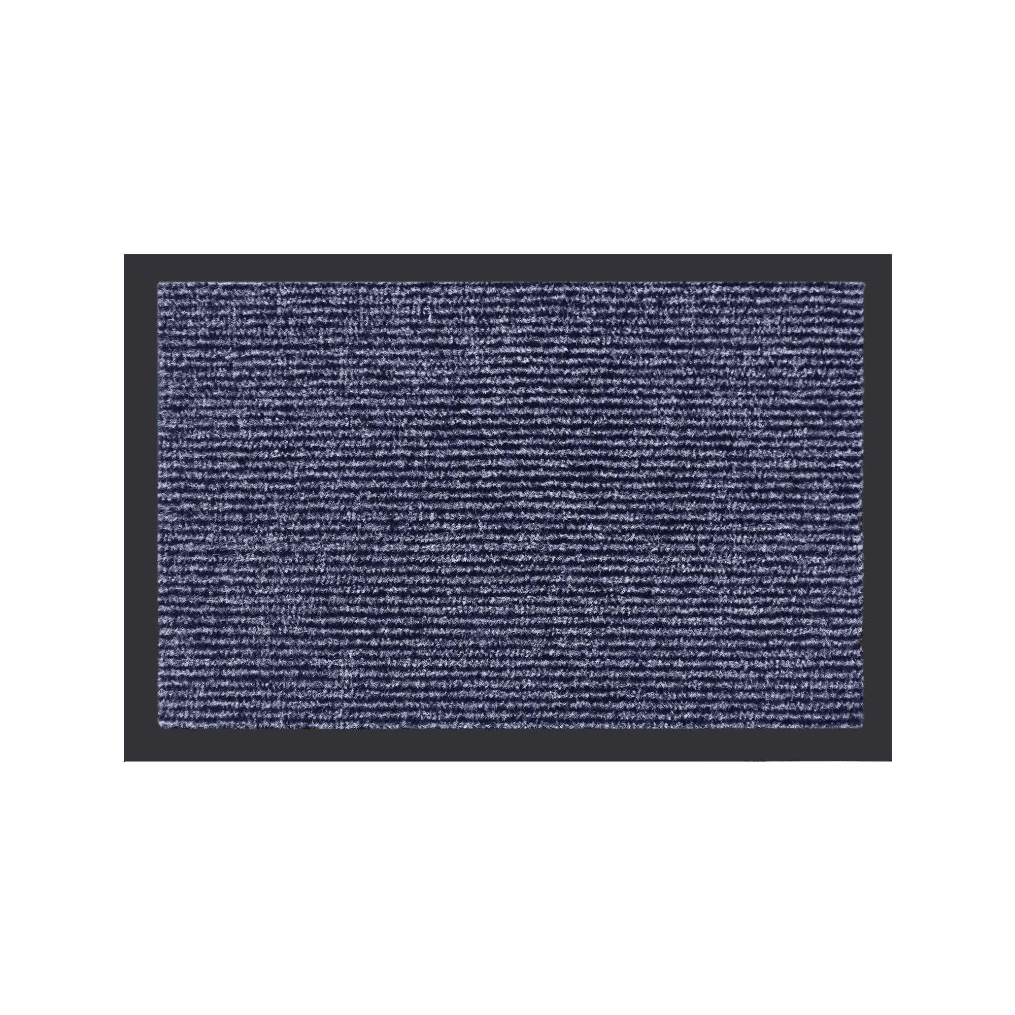 FUSSMATTE SIENA - Dunkelblau, Textil (80/120cm) - Lieblings Ding