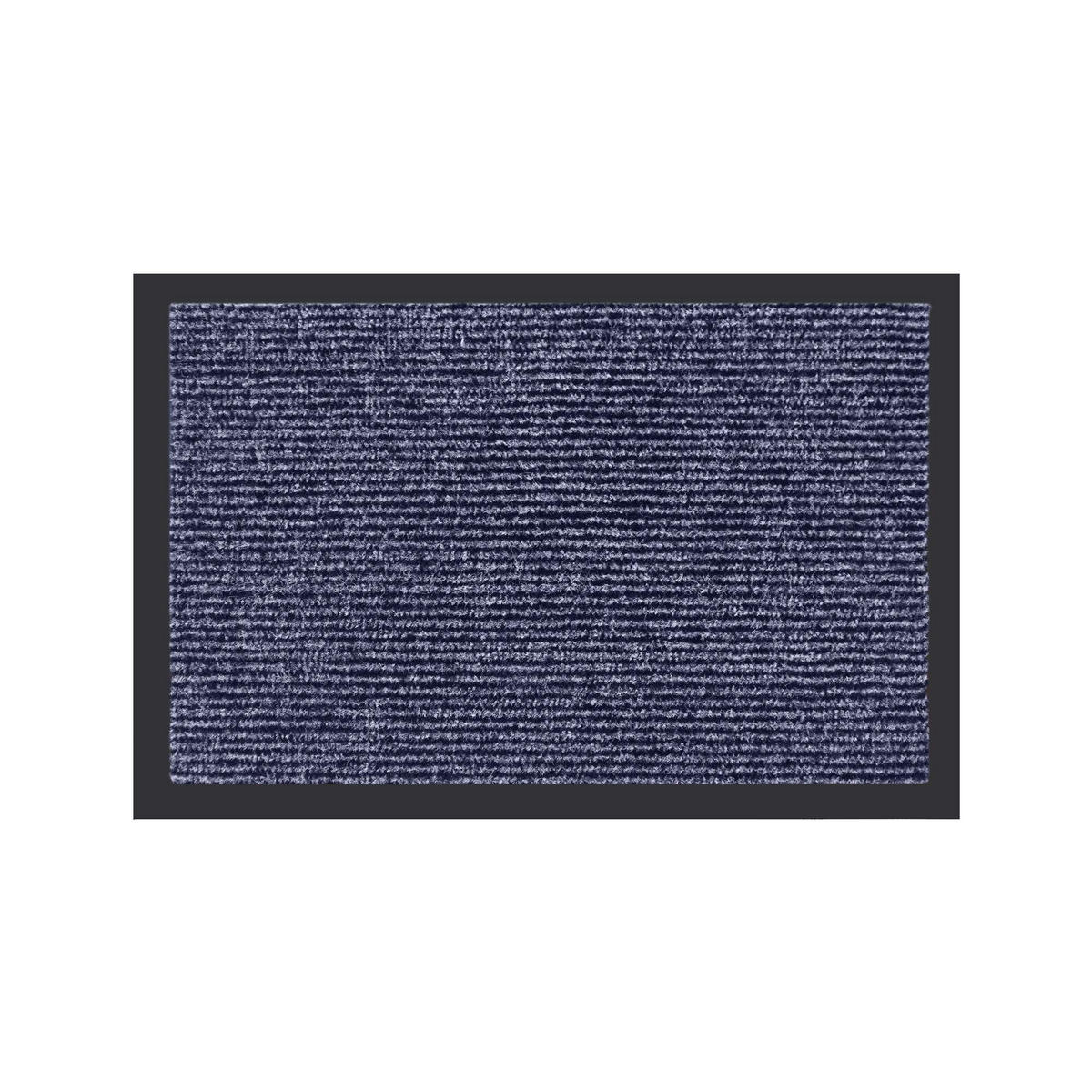 FUSSMATTE SIENA - Dunkelblau, Textil (80/120cm) - Lieblings Ding