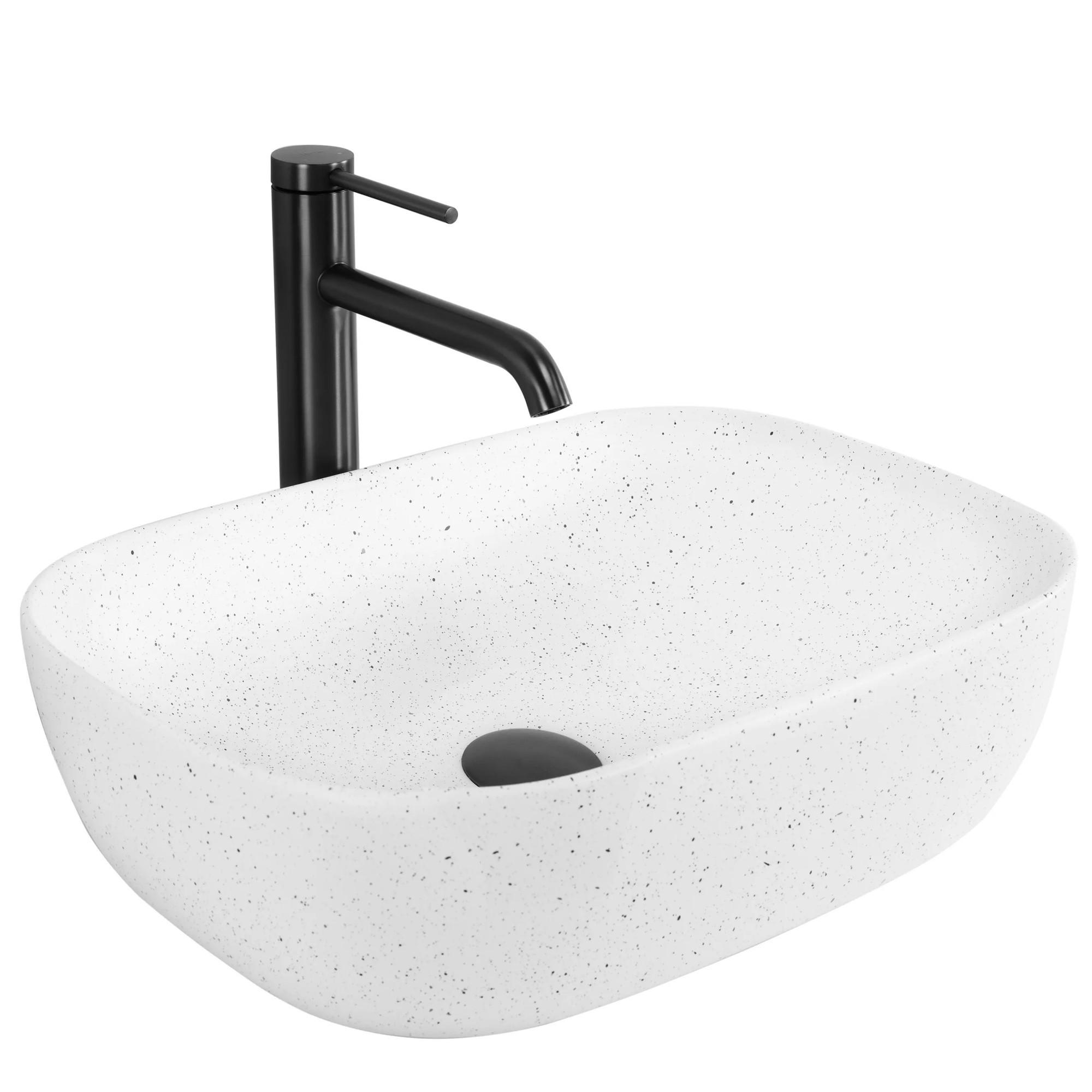 AUFSATZWASCHBECKEN Rea Belinda Warm - Beige, Keramik (33/13.5/46.5cm) - REA