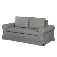 SCHLAFSOFA mit Husse - Grau, Textil (165/90/90cm) - home24