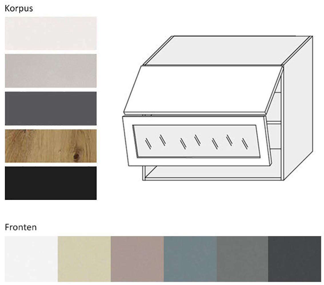 KÜCHENHÄNGESCHRANK Kvantum W8BS/90 Vanille Matt / Weiß Matt 90 / 32,5 / 72cm - Creme/Weiß, Holz/Holzwerkstoff (90/72/32.5cm) - Feldmann-Wohnen