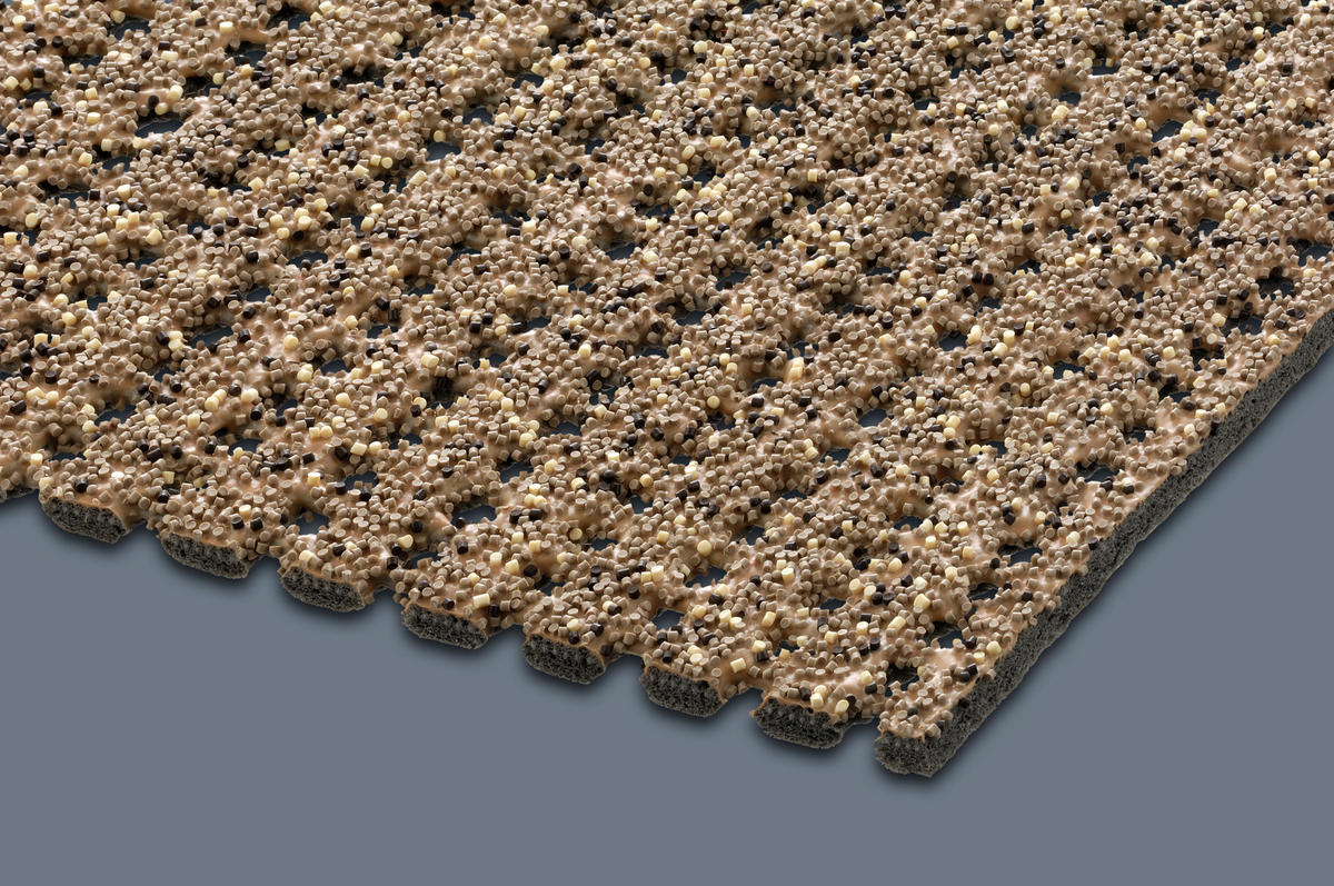 SICHERHEITSMATTE SafeStep PRO Beige 1,20 x 29,00 Meter - Beige, Kunststoff (120/2900cm) - Melius Vivere