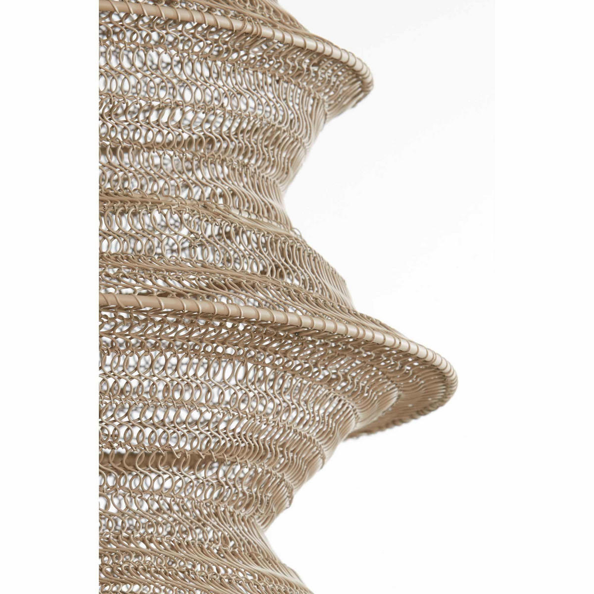 HÄNGELAMPE Nakisha Braun Ø31/55 cm - Braun, Metall (31/31/55cm) - Light & Living