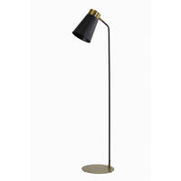 STEHLEUCHTE Braja Schwarz Ø30/143 cm - Schwarz, Metall (30/29/143cm) - Light & Living