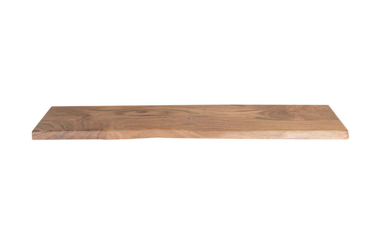 WANDREGAL AMANDA - Beige/Naturfarben, Holz (130/3/20cm) - SAM