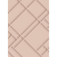 FOTOTAPETE Holzwandverkleidung 200 x 279 cm - Pink, Papier (200/279cm) - Origin Wallcoverings
