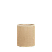 LAMPENSCHIRM Sendai Braun Ø20/23 cm - Braun, Textil (20/20/23cm) - Light & Living