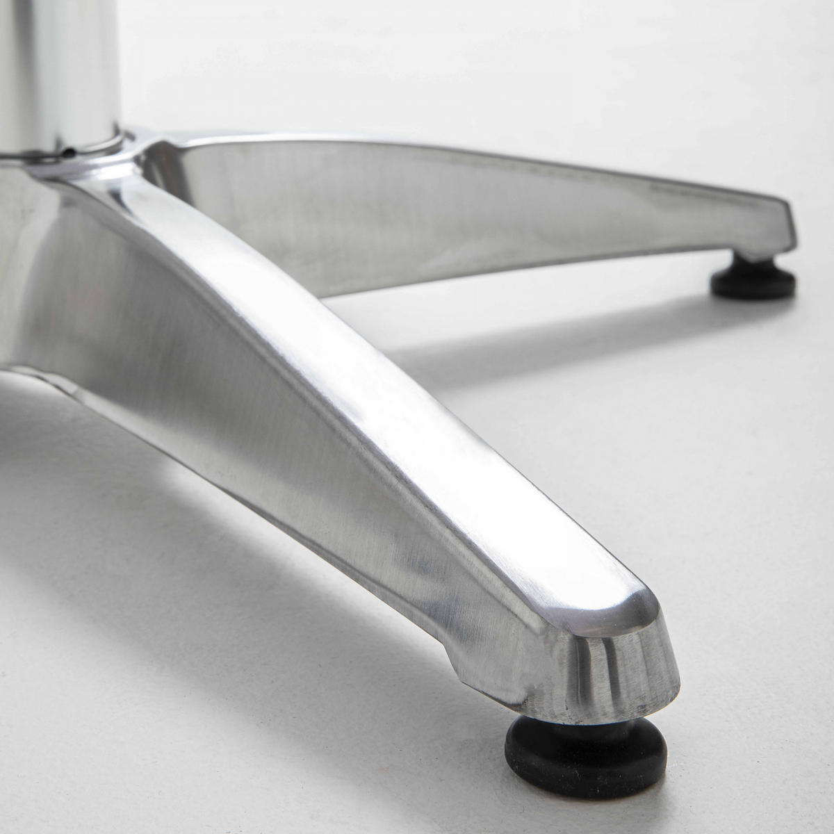 GARTENTISCH klappbar, Grau - Grau, Metall (70/70/110cm) - Oviala