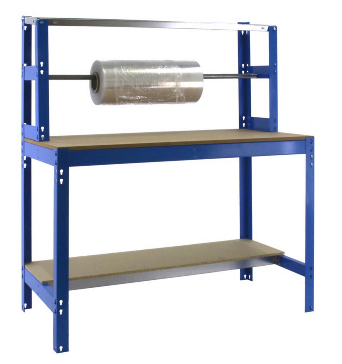 PACKTISCH Buffalo HxBxT 84 x 150 x 76 cm Traglast 600 kg Blau - Blau, Metall (150/84/76cm) - PROREGAL