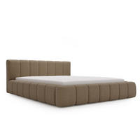 POLSTERBETT Orio 160x200 Braun - Braun, Textil (160/200cm) - Graingold