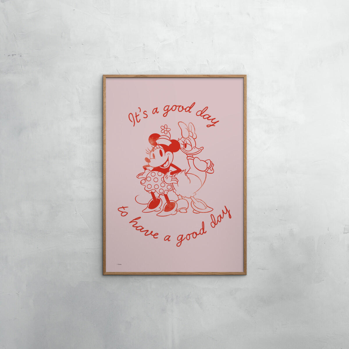 POSTER Disney - It's a Good Day to Have a Good Day - Pink, Papier (30/40/0.1cm) - Poster&Frame