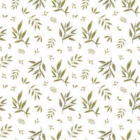 VLIESTAPETE Norwood, Laub 50cm x 10m, grün - Grün, Papier (50/1000cm) - Lilipinso