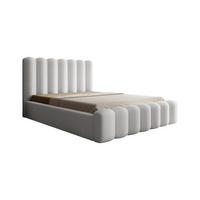 POLSTERBETT Macon Stoff Euphoria - Weiß, Holzwerkstoff/Textil (140/200cm) - Fun Möbel