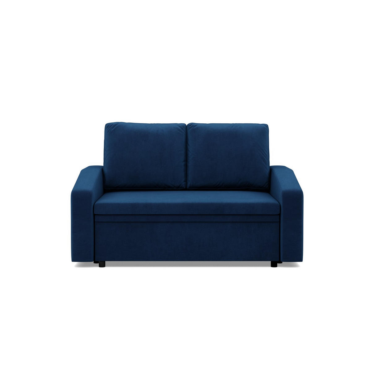 SOFA 2-SITZER MIT SCHLAFFUNKTION NEO, Dunkelblau - Blau, Textil (148/90/87cm)